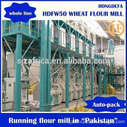 Capacity 10-300T/D Wheat Flour Mill Manufacturer